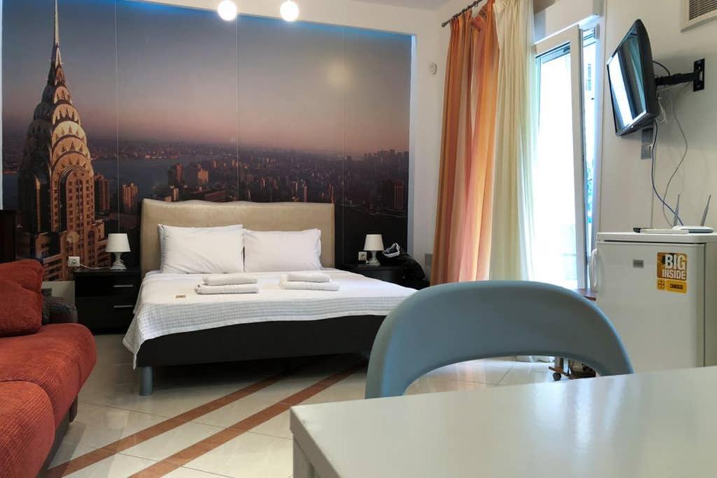 Cozy Studio Near The Beach Nea Iraklitsa 외부 사진